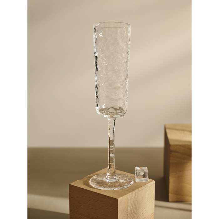 Набор бокалов для шампанского arctic, 180 мл, прозрачный, 4 шт. Liberty Jones LJ0000349