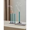 Набор из двух свечей бирюзового цвета из коллекции edge, 24,5 см Tkano TK24-CND0005