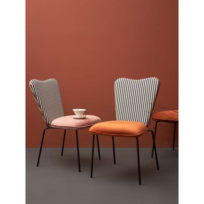 Стул pompadour, велюр, пыльная роза Bergenson Bjorn BB0000825