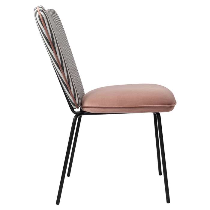 Стул pompadour, велюр, пыльная роза Bergenson Bjorn BB0000825