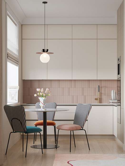 Стул pompadour, велюр, пыльная роза Bergenson Bjorn BB0000825