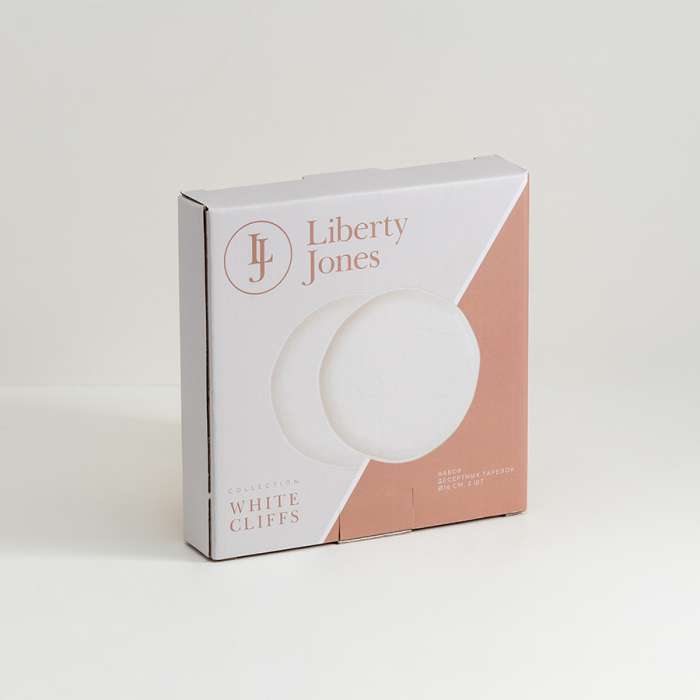 Набор десертных тарелок white cliffs, D16 см, 2 шт. Liberty Jones LJ0000184