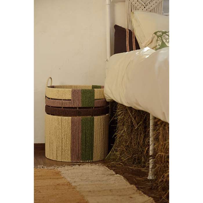 Корзина плетеная bongo nature из коллекции ethnic, размер m Tkano TK24-ST_BA0005
