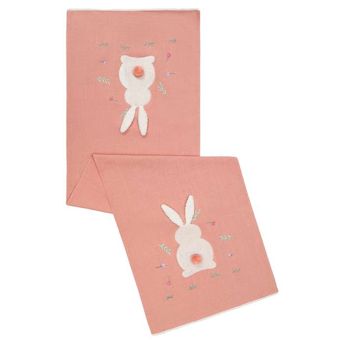 Дорожка на стол funky bunnies из коллекции easter essential, 45х150 см Tkano TK25-TR0004