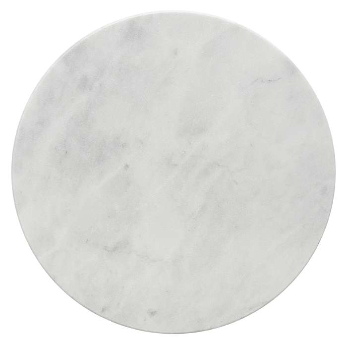 Блюдо сервировочное marm, D25 см, белый мрамор Liberty Jones LJ000038