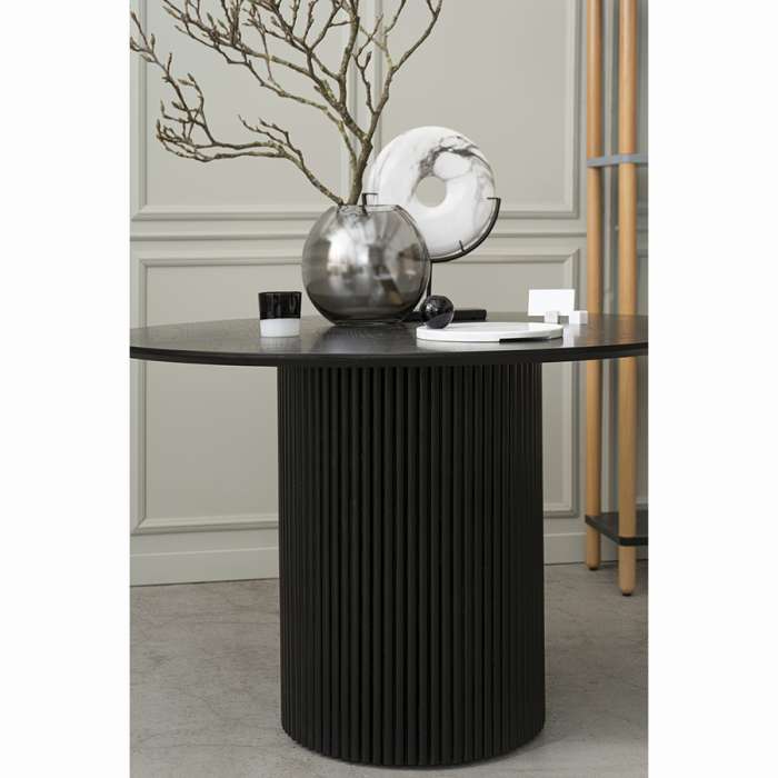 Блюдо сервировочное marm, D25 см, белый мрамор Liberty Jones LJ000038