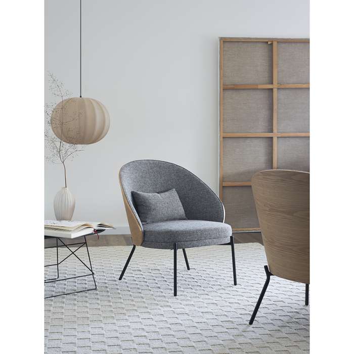 Кресло cloud, рогожка, грифельно-серое Bergenson Bjorn BB0000839