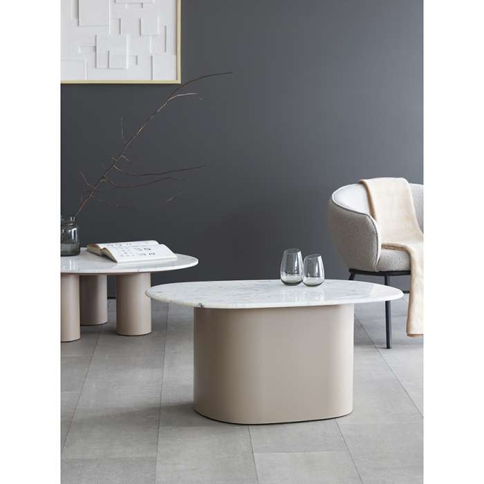 Столик журнальный mojo, 90х62 см, бежевый Bergenson Bjorn BB0000386