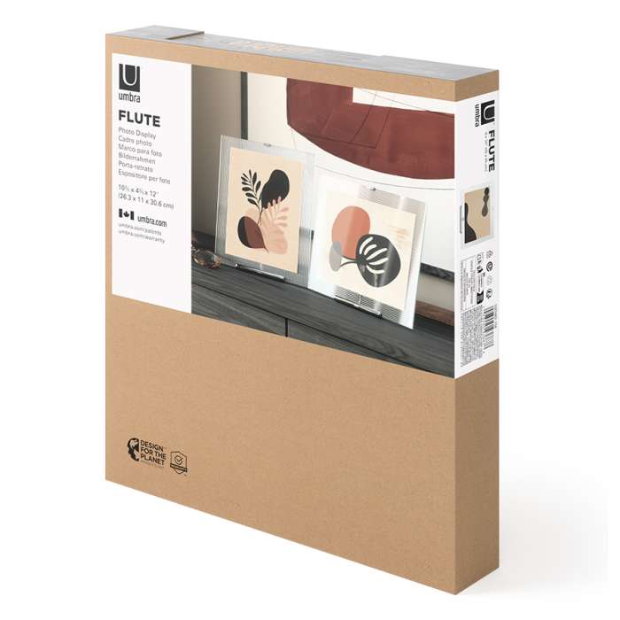 Фоторамка flute, 26х30 см, хром UMBRA 1022482-158