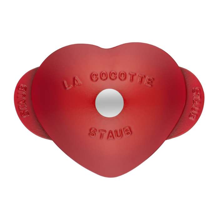 Кокот "Сердце" 20 см, 1.75 л вишневый STAUB 1100006
