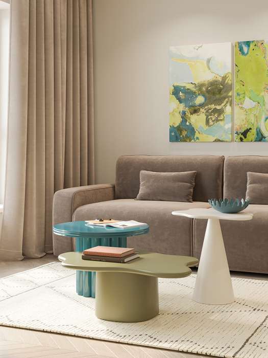 Столик кофейный fluid, 88х30 см, морские водоросли Bergenson Bjorn BB0000902