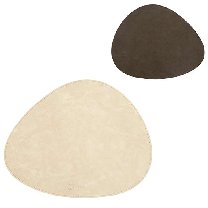 Салфетка сервировочная drop, 33х41 см, темно-коричневая/молочная Liberty Jones LJ0000555