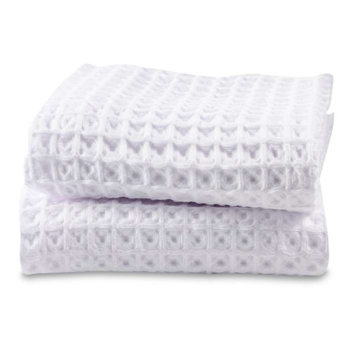 Набор полотенец кухонных VALENCIA 50х70 см, 2 шт, хлопок, белый, п/к WO HOME WO1085