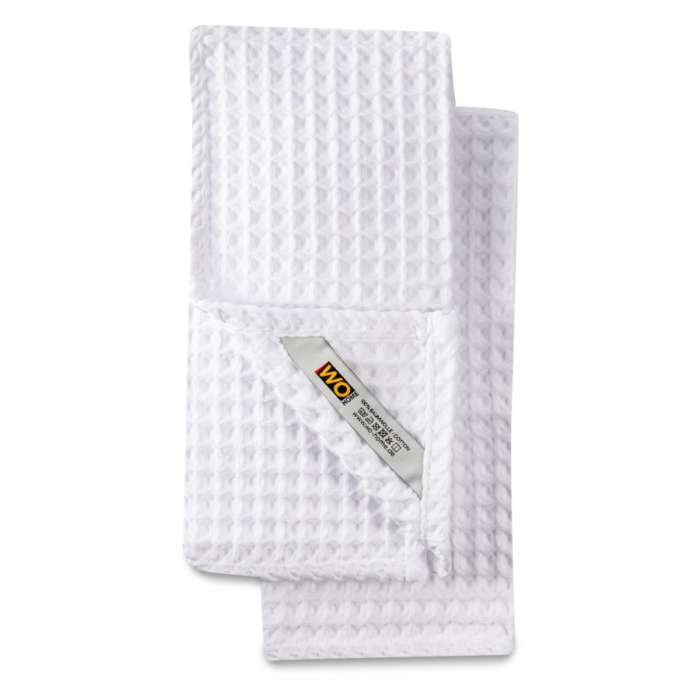 Набор полотенец кухонных VALENCIA 50х70 см, 2 шт, хлопок, белый, п/к WO HOME WO1085