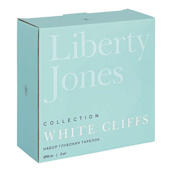 Набор глубоких тарелок White Cliffs, Ø18 см, 750 мл, 2 шт. LIBERTY JONES LJ0000185