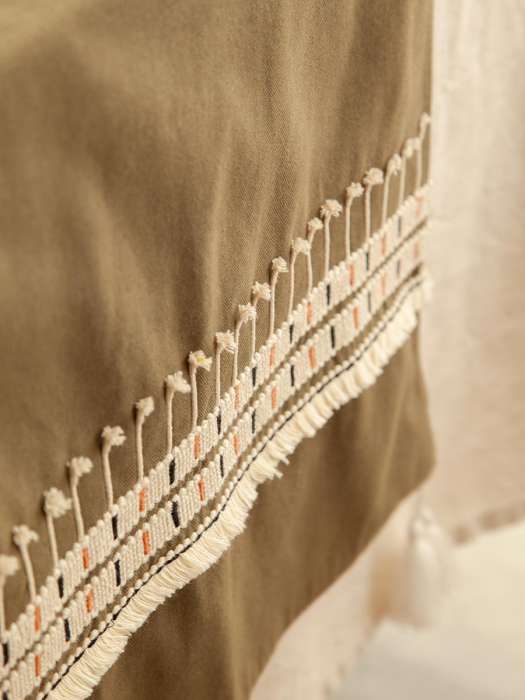 Дорожка на стол nomad grid из коллекции ethnic, 45х150 см Tkano TK25-TR0010