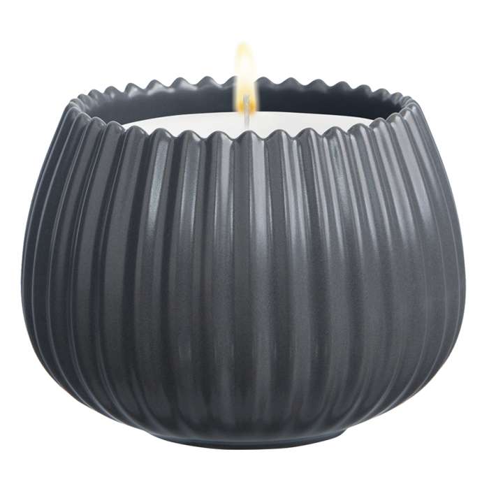 Свеча ароматическая vetiver & black cypress из коллекции edge, серый, 30 ч Tkano TK23-ARO0029