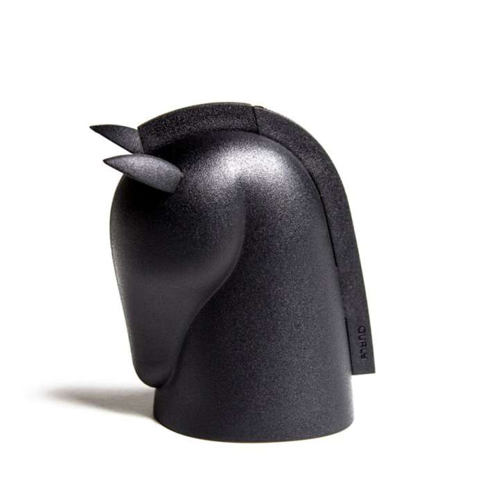 Держатель для зубочисток Unicorn, черный QUALY QL10295-BK