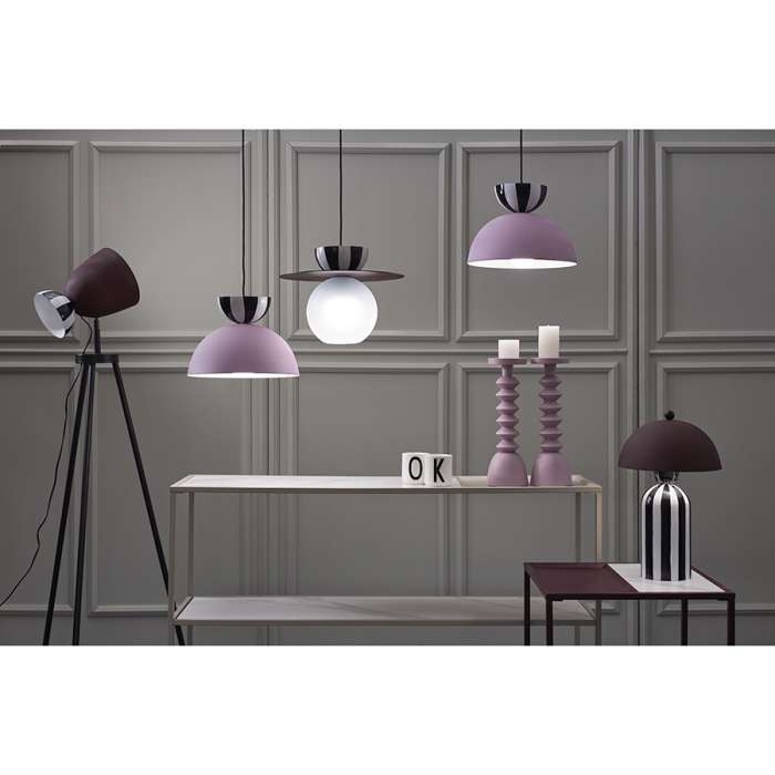 Светильник подвесной anniken, D36х28 см, сливовый Bergenson Bjorn BB0000503