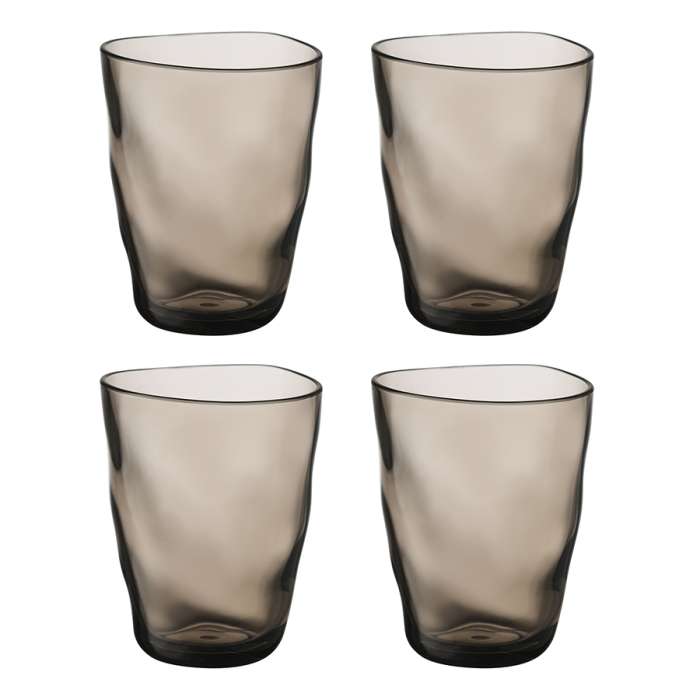 Набор стаканов hollow, 450 мл, серо-коричневый, 4 шт. Liberty Jones LJ0000356