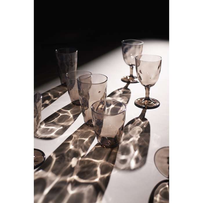 Набор стаканов hollow, 450 мл, серо-коричневый, 4 шт. Liberty Jones LJ0000356