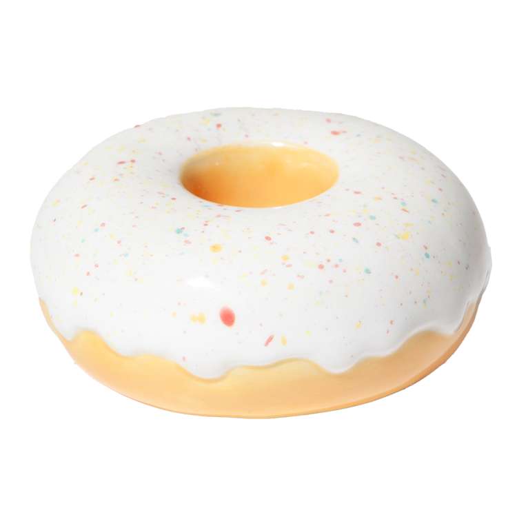 Подсвечник fast food, donut, D7 см, белый DOIY DYCAHFFWH