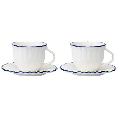 Набор чайных пар santorini, 220 мл, 2 шт. Liberty Jones LJ0000192