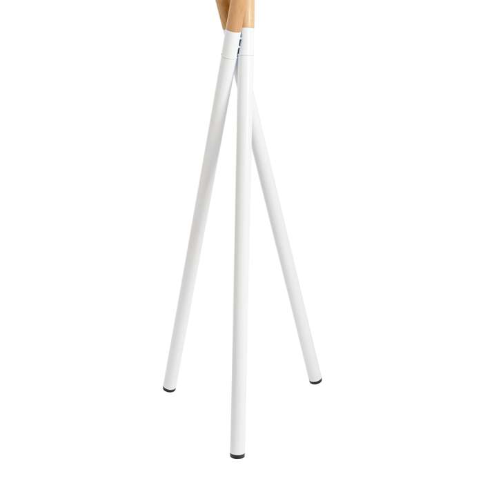 Вешалка напольная Amundsen, 172 см, белая/натуральное дерево BERG ZY-FH-AM-WDMT-WNC