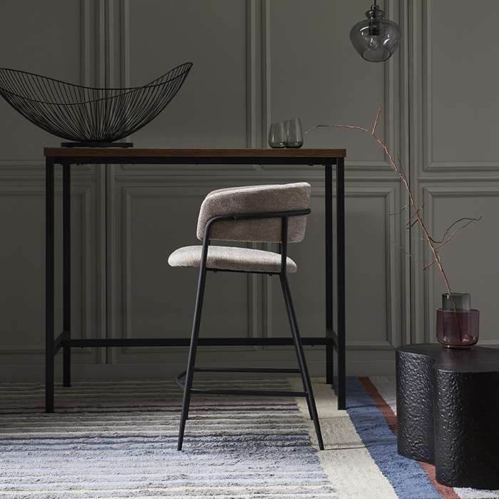 Стул полубарный helning, мягкий шенилл, капучино Bergenson Bjorn BB0000658