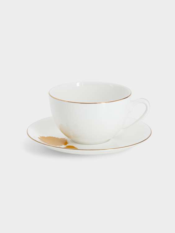 Чашка с блюдцем, 250 мл, Гортензия LAFARG AL-903H-E11
