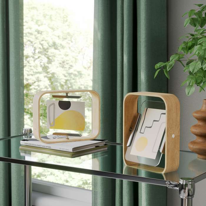 Фоторамка двусторонняя bellwood,16х22 см, натуральное дерево UMBRA 1022813-390