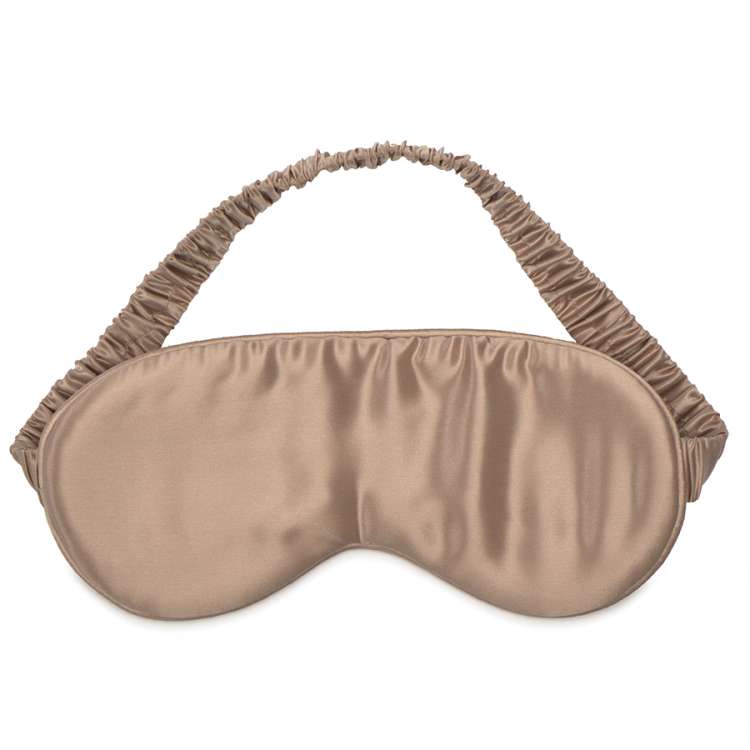 Маска для сна из натурального шелка цвета пыльной розы из коллекции Essential TKANO TK23-MSK0001