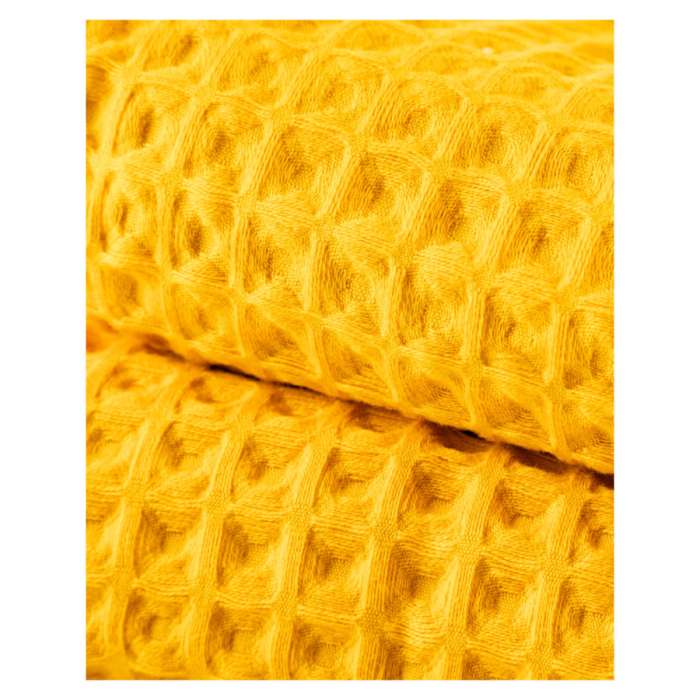 Набор полотенец кухонных VALENCIA 50х70 см, 2 шт, хлопок, желтый, п/к WO HOME WO1083