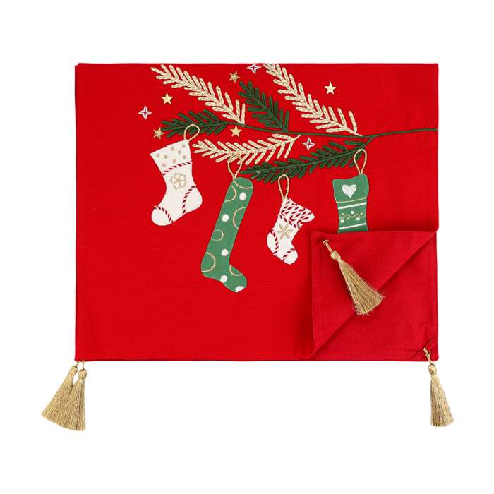 Дорожка на стол winter wishes из коллекции new year essential, 45х150 см Tkano TK25-TR0012