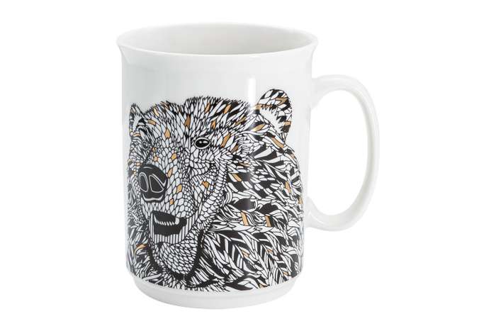 Кружка Медведь, 0,415 л WILD HOME & STYLE HS3-M197-0420-D