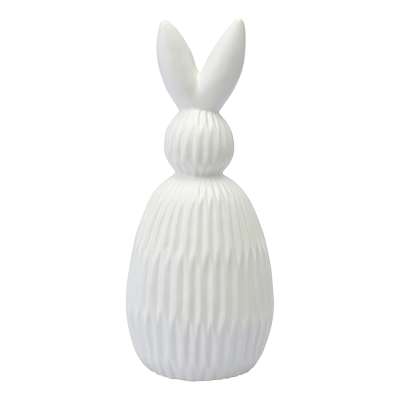 Декор из фарфора белого цвета Trendy Bunny из коллекции Essential, 12,5х12,5x30,5 см TKANO TK24-DEC-RA0003