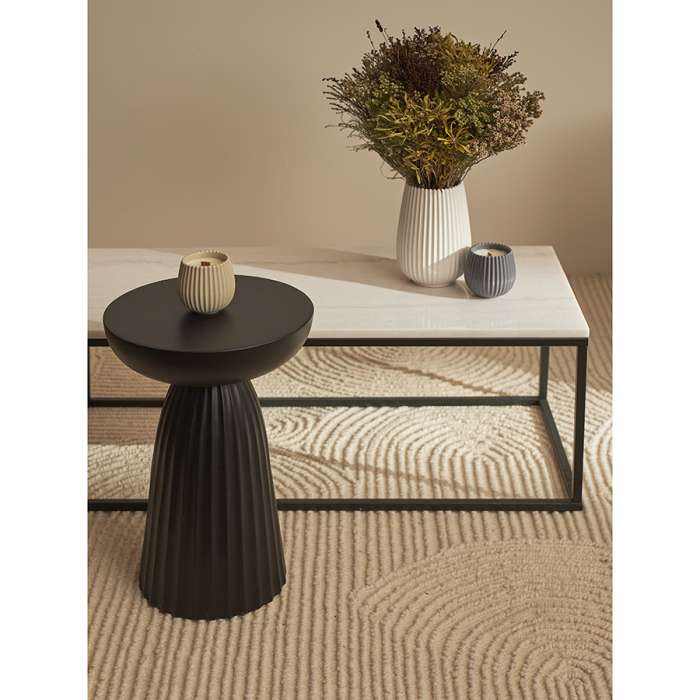Свеча ароматическая vetiver & black cypress из коллекции edge, синий, 30 ч Tkano TK23-ARO0005