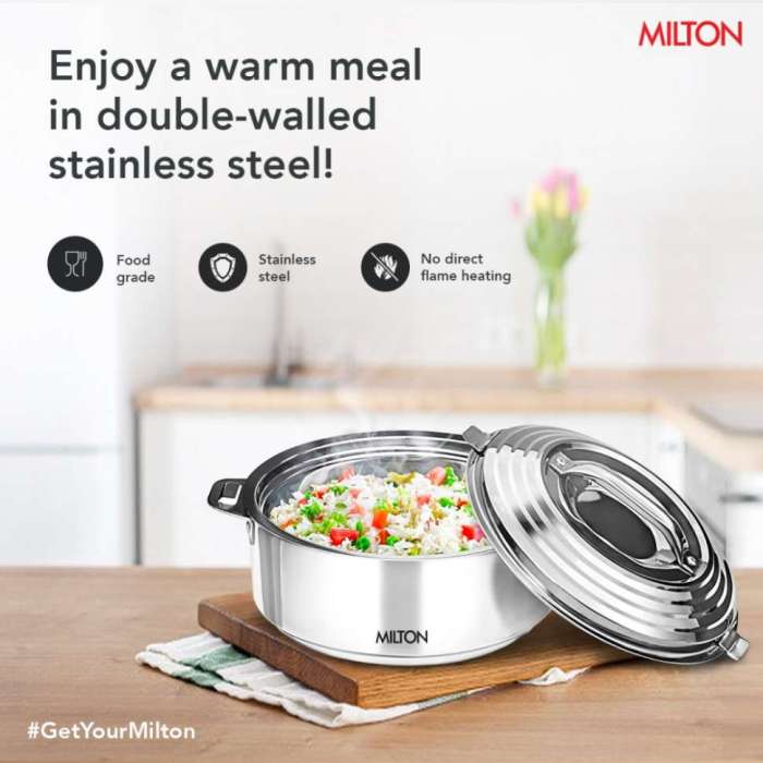 Термокастрюля GALAXIA 10000, 10 л Steel MILTON MC15399-ST