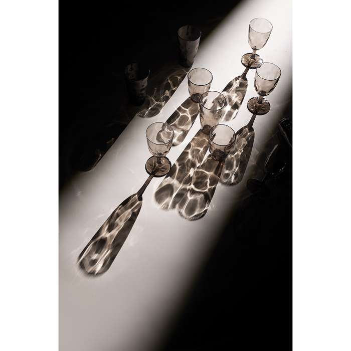 Набор стаканов hollow, 550 мл, серо-коричневый, 4 шт. Liberty Jones LJ0000357