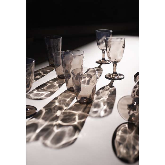 Набор стаканов hollow, 550 мл, серо-коричневый, 4 шт. Liberty Jones LJ0000357