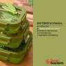 Контейнер для запекания, хранения и переноски продуктов в чехле, 640 мл, зеленый Smart Solutions ID640RC_7748C