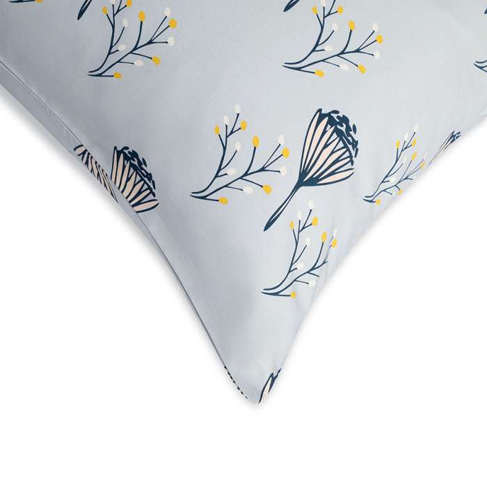 Набор наволочек "Полевые цветы" из премиального сатина из коллекции russian north, 70х70 см Tkano TK24-PC0041