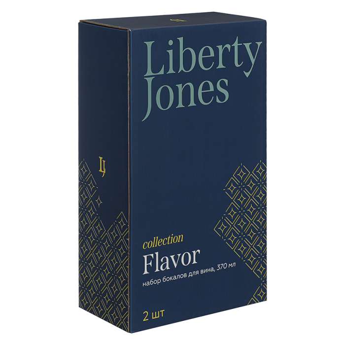 Набор бокалов для шампанского flavor, 370 мл, 2 шт. Liberty Jones PS_LJ_FL_WGLS_370-2