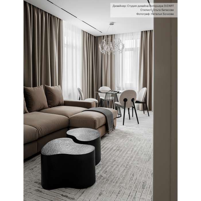 Набор из 2-х столиков grannis, черные Bergenson Bjorn BB0000646