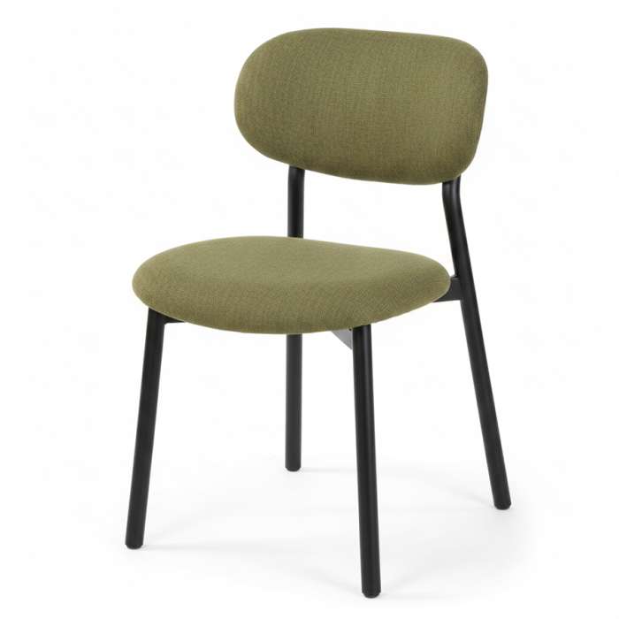 Стул round, рогожка, ванильный Bergenson Bjorn BB0000686