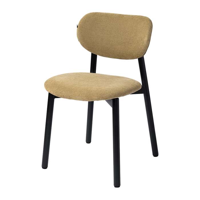Стул round, рогожка, ванильный Bergenson Bjorn BB0000686