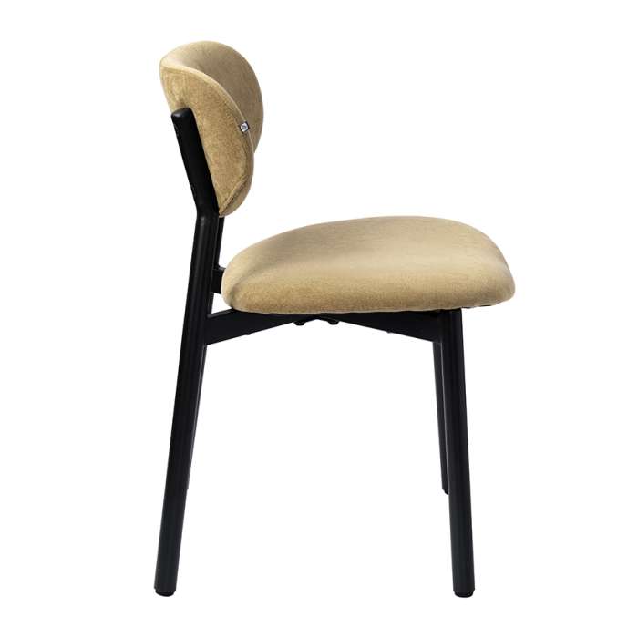 Стул round, рогожка, ванильный Bergenson Bjorn BB0000686