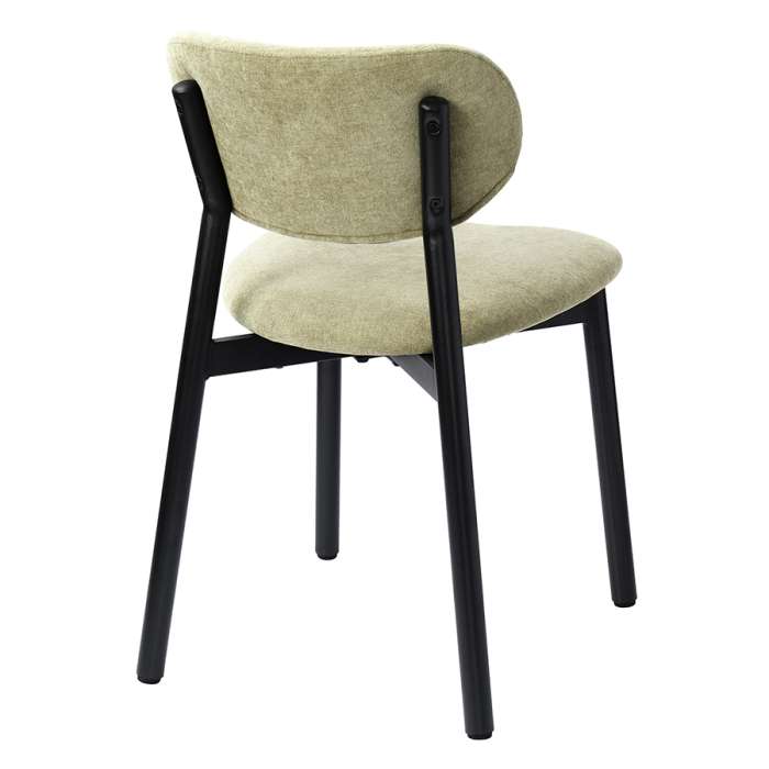 Стул round, рогожка, ванильный Bergenson Bjorn BB0000686