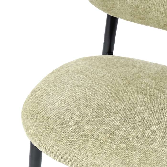 Стул round, рогожка, ванильный Bergenson Bjorn BB0000686