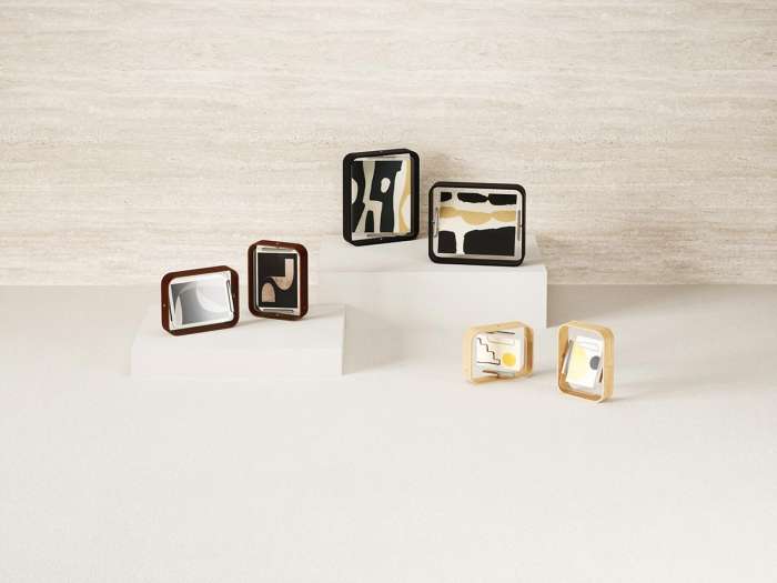 Фоторамка двусторонняя bellwood, 16х22 см, состаренный орех UMBRA 1022813-746